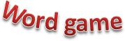 Word game